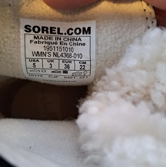 Sorel Joan of Arctic Wedge III Shearling Lace Cozy Boots - Picture 8 of 11